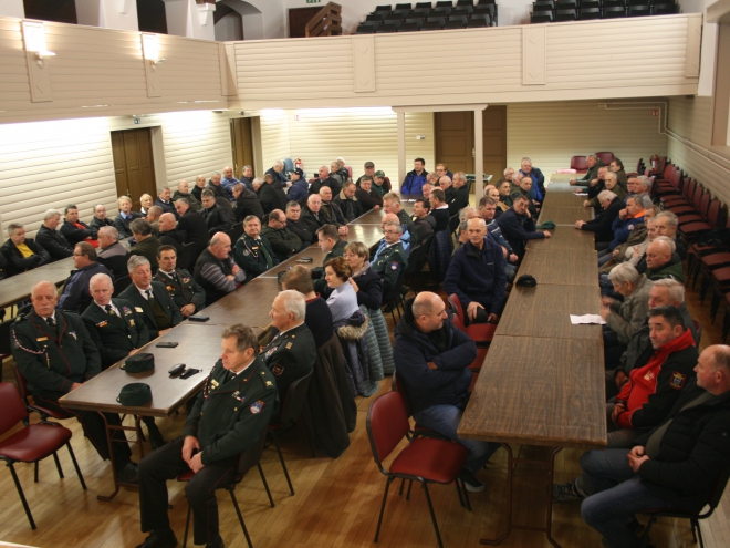 Prisotni veterani in gostje